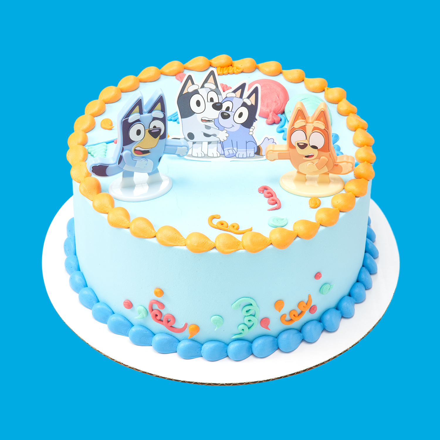 Bluey Themed Cake